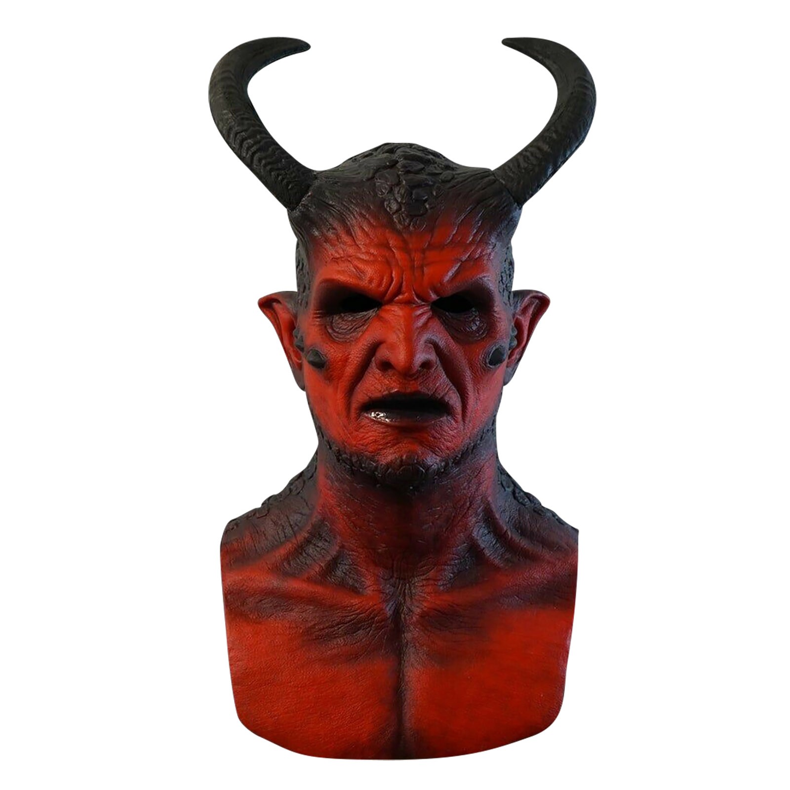 大人のための悪魔のようなラテックスマスク,現実的ないたずら, - Prank Toys のレビューと価格