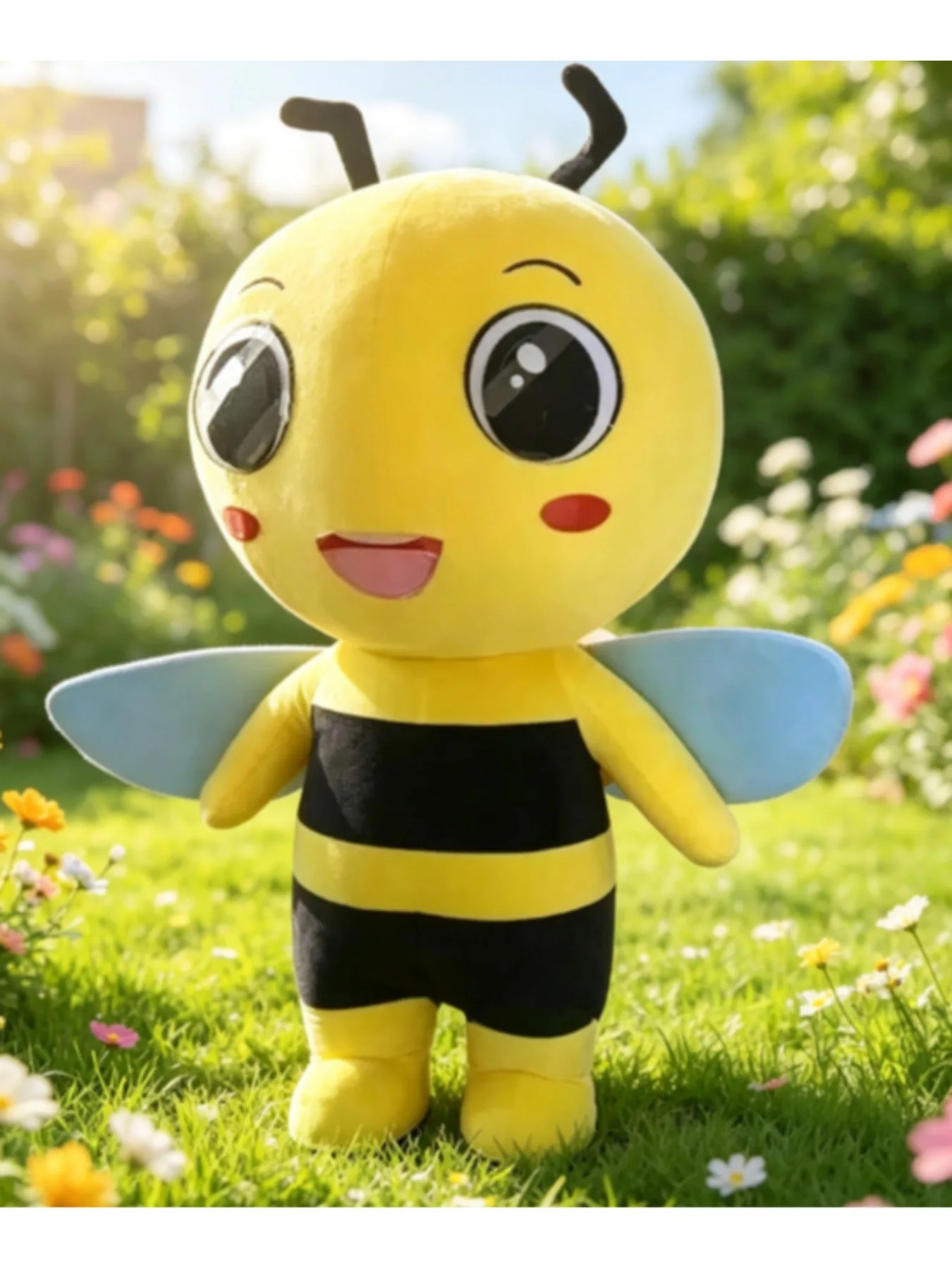 空気で膨らませるタイプのミツバチの着ぐるみ。大人用。パレード - Costumes のレビューと価格