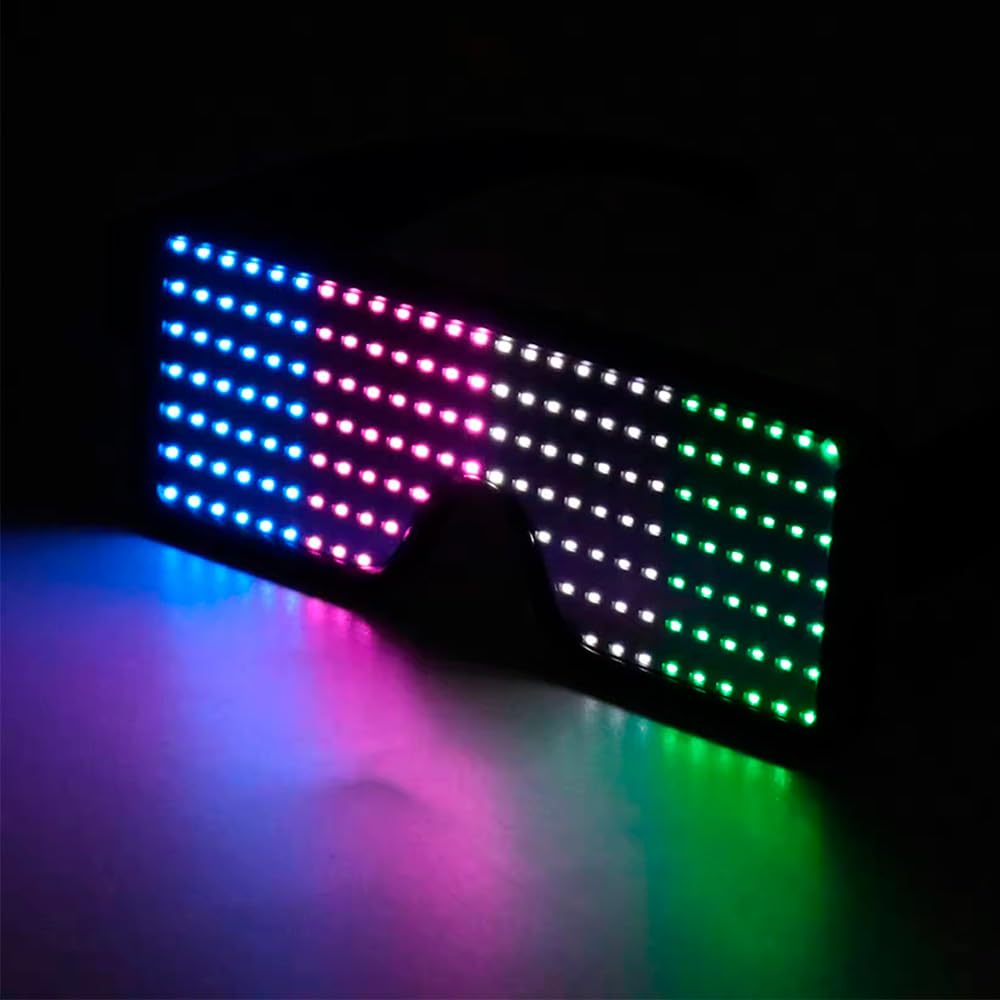 LEDメガネ 光る ダイナミック パーティーグッズ メガネ  - Glow In The Dark Party Glasses のレビューと価格
