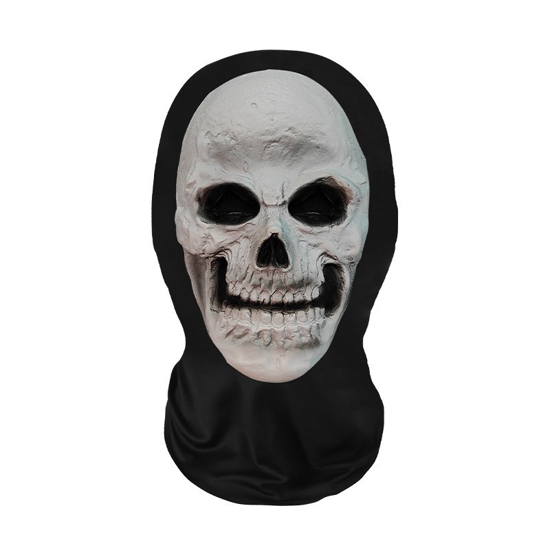 ハロウィンゴーストフェイス 3D マスクバラクラバフルフェイ - Led Purge Mask Halloween のレビューと価格