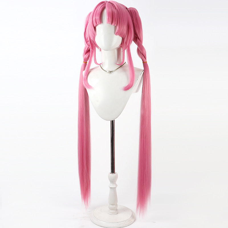 小林美久る コスプレウィッグ ピンク ロング 人工毛 耐熱性 - Anime Cosplay Wig Heat Resistant のレビューと価格