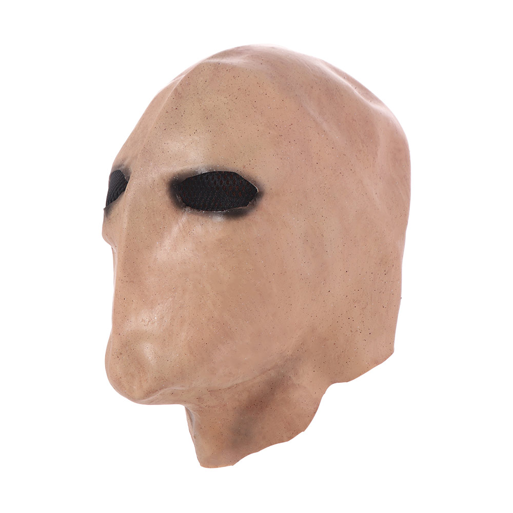 顔のない男のハロウィーン用スレンダーマンマスク。リアルな外星 - Latex Alien Mask Realistic のレビューと価格