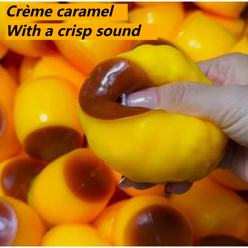 サクサクとした食感のキャラメルプディング、握って遊べるおもち - Novelty Gifts のレビューと価格