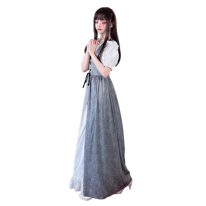 女性用 中世風コスチューム ルネサンス風 オフショルダー ス - Medieval Renaissance Dress Women のレビューと価格