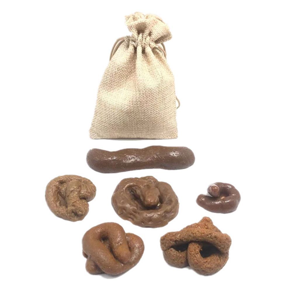 6個入り、いたずらグッズ、ストレス解消、お祭り気分を盛り上げ - Fake Poop Gag Gift のレビューと価格