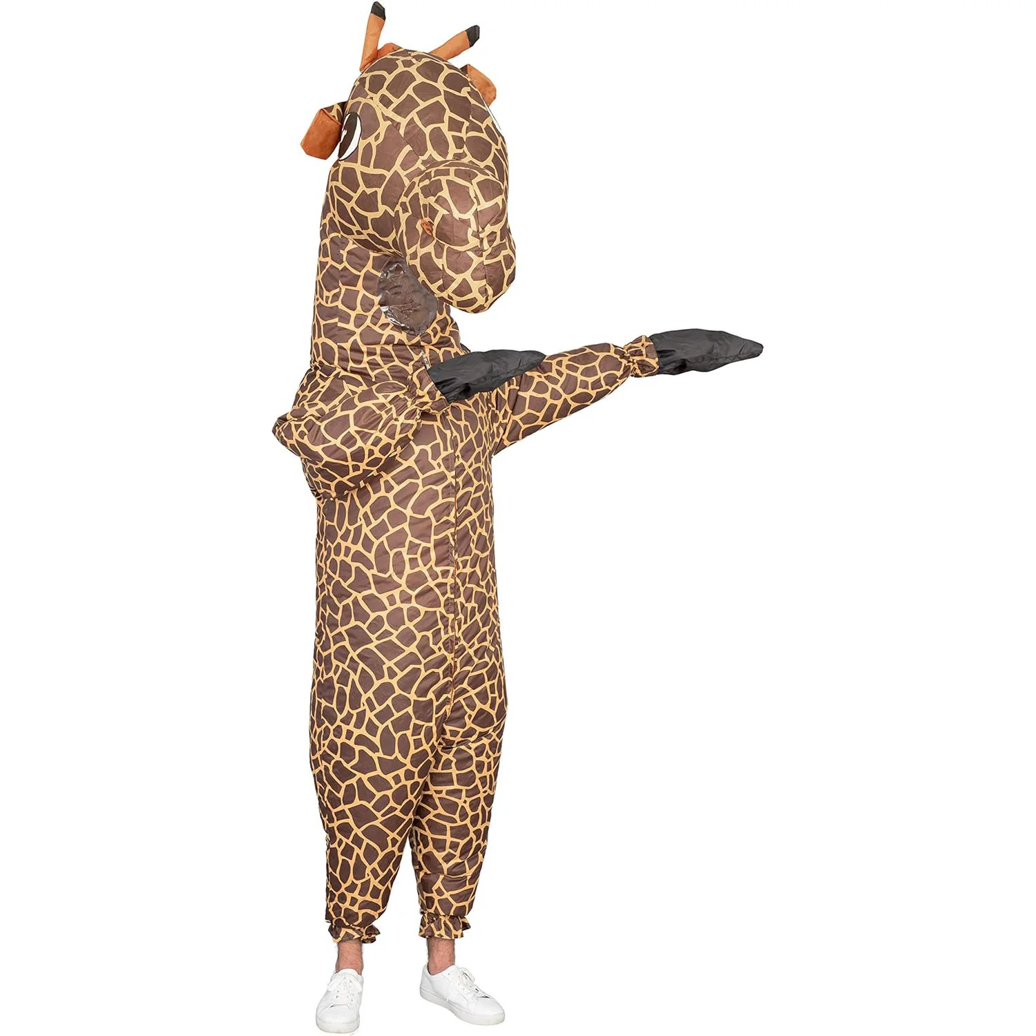 大人のための体操キリン,ハロウィーンのコスプレコスチューム, - Inflatable Dinosaur Costume Adult のレビューと価格